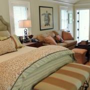 Bedroom with seating area