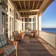Stunning deck on the beach
