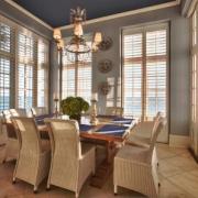 Dining room with a view