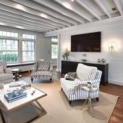 Modern coastal family room